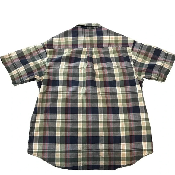 Duck Head Men's Short Sleeve Plaid/Checkered Button Down Shirt Size XL - Picture 3 of 3
